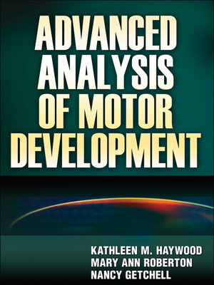 cover image of Advanced Analysis of Motor Development